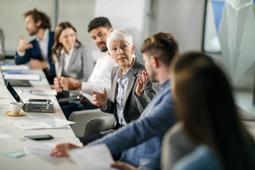 professionals board meeting