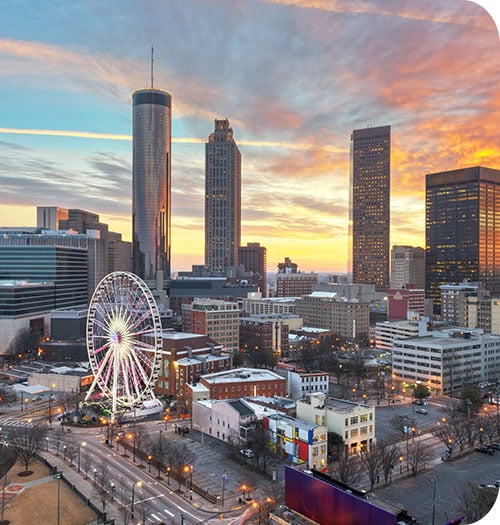 wealth management altanta georgia skyline