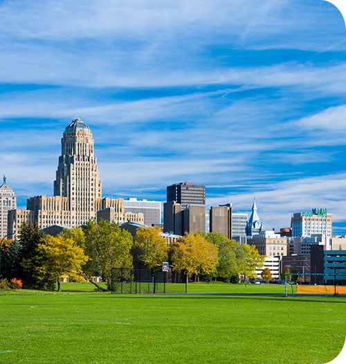 wealth management western new york buffalo cityscape