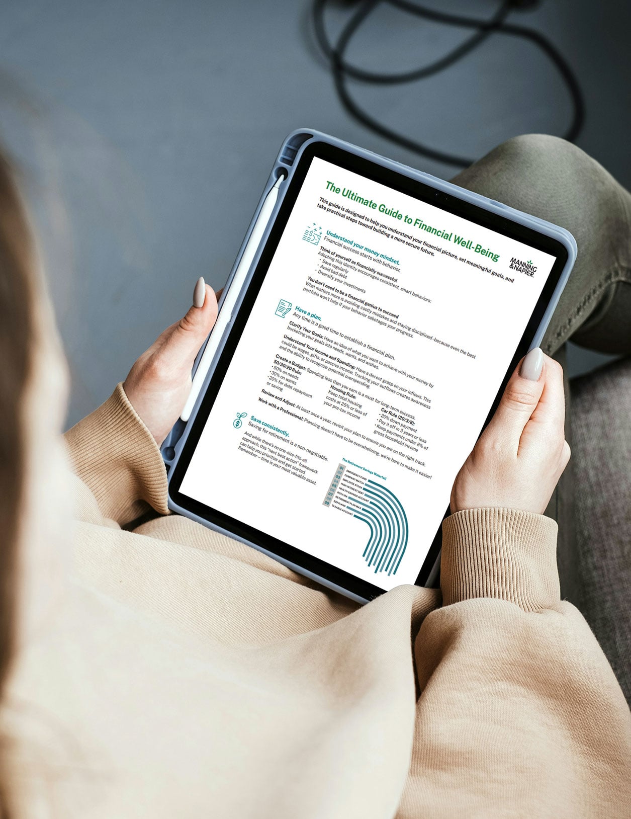 financial-planning-checklist-tablet-mockup financial-planning-checklist-tablet-mockup