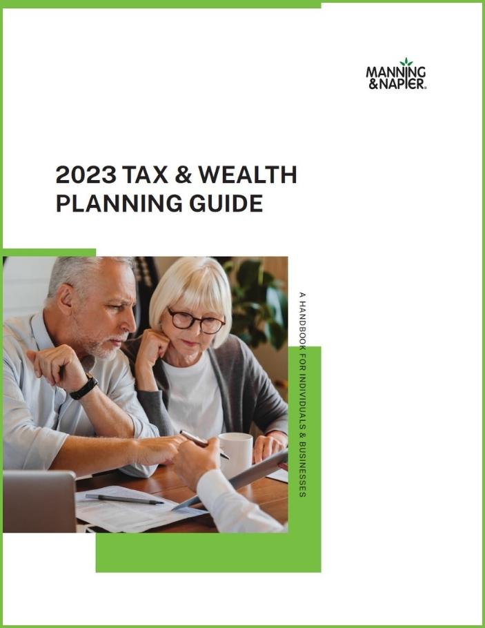 Planning for the Tax Cuts and Jobs Act Sunset in 2025 Manning & Napier
